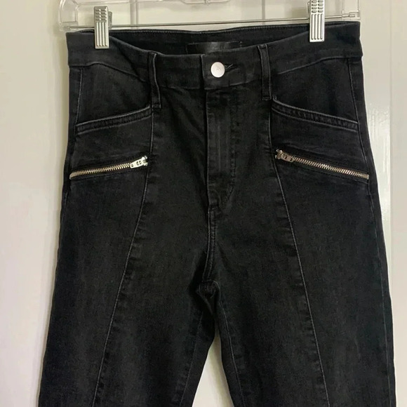 EUC WOMENS JOE’S JEANS THE CHARLIE high rise skinny ankle in grey size 29 - Picture 2 of 7
